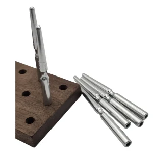 Losse pennen voor opbindpen, 6 stuks