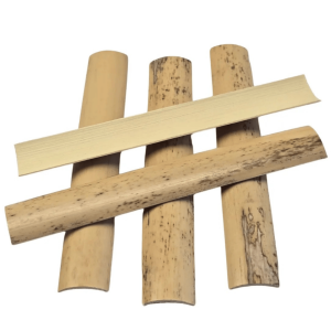 0020 Fagot rietenhout per 10 stuks - uitgestoken, lengte 120 mm, dikte 1,3 mm